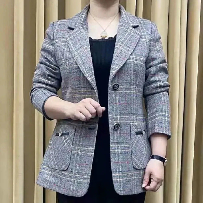 Eliška | Elegantní kostkované sako