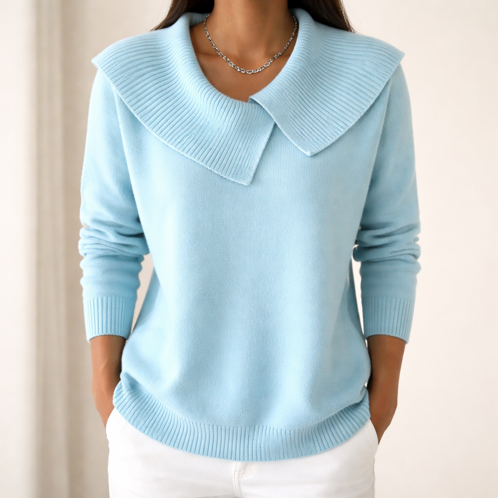 Magda | Svetr s širokým límcem