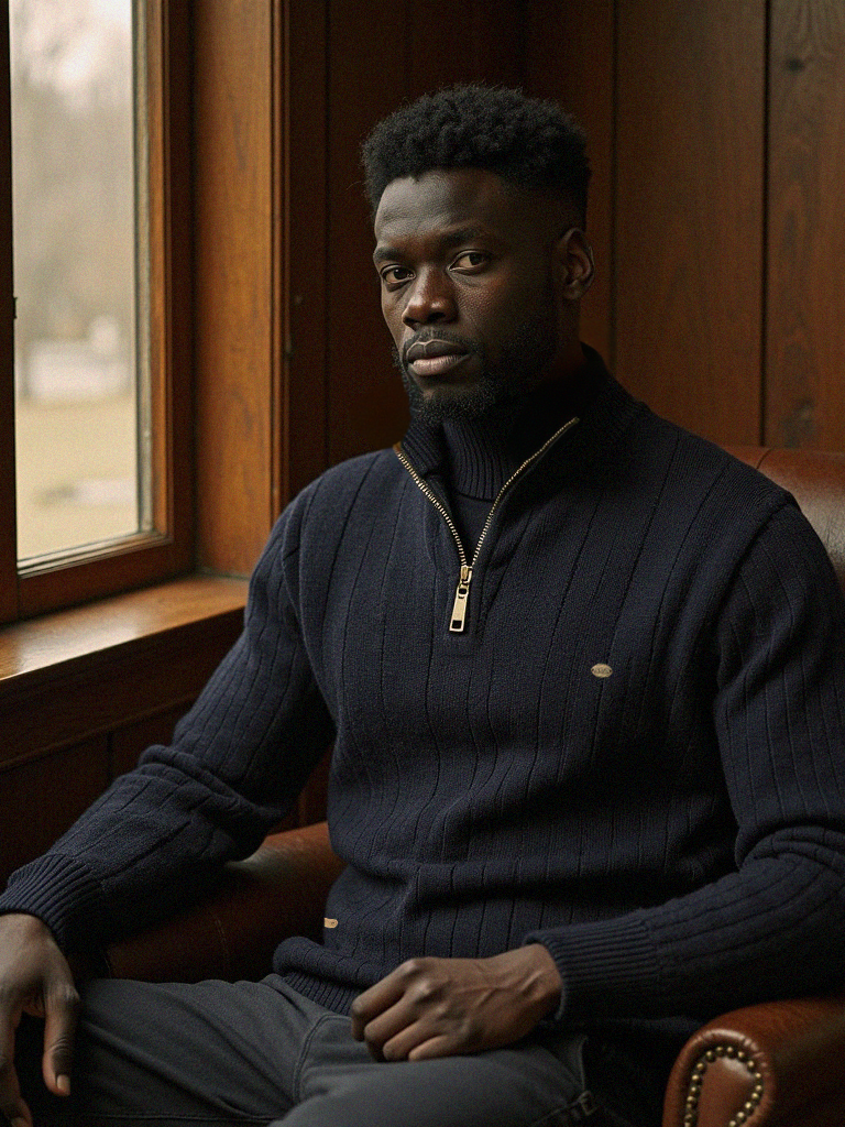 Aziel™ – Teplý pánský svetr s měkkou podšívkou a nadčasovým designem