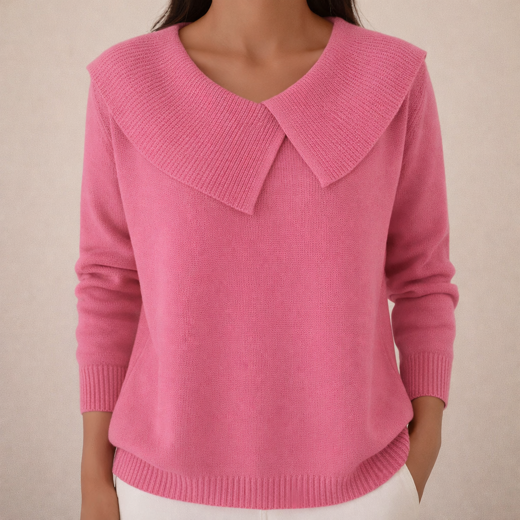 Magda | Svetr s širokým límcem