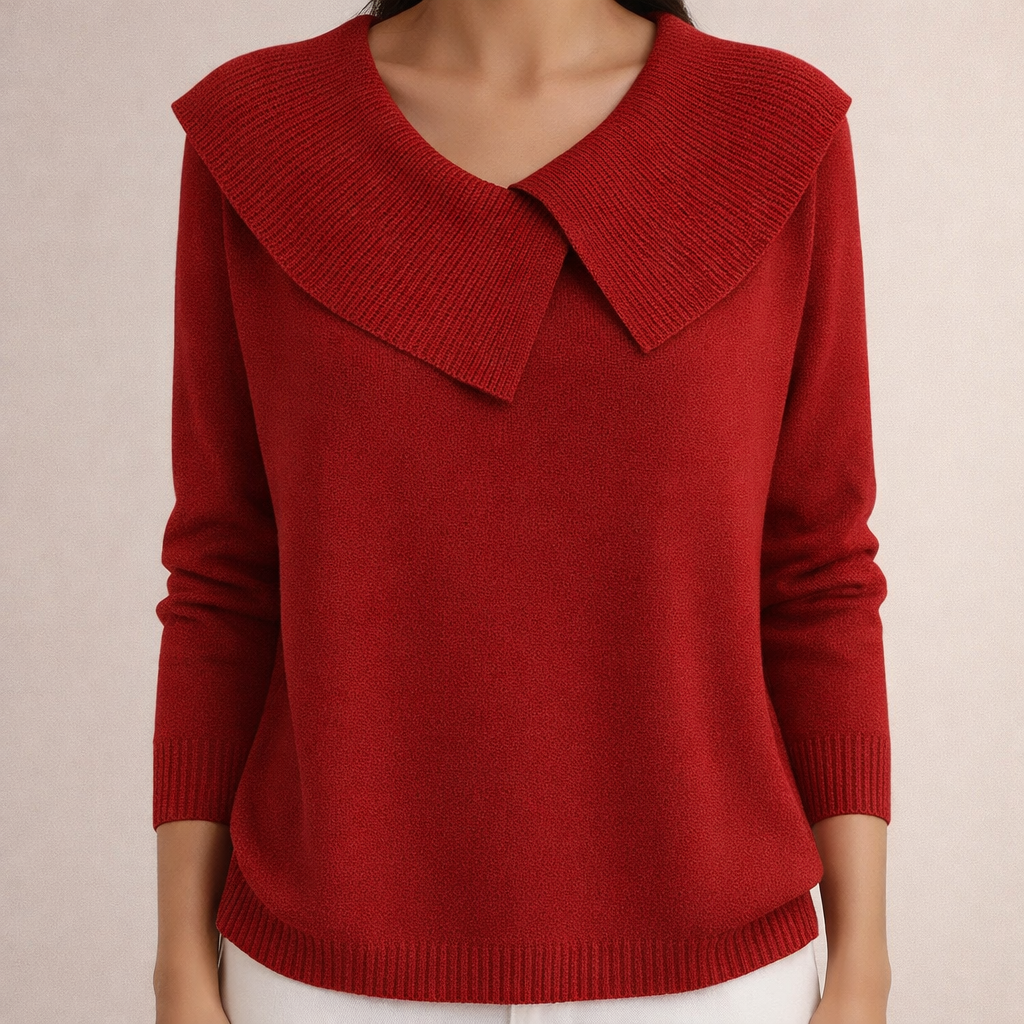 Magda | Svetr s širokým límcem